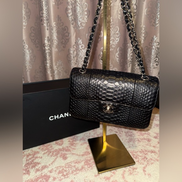 Chanel Black Python Bag - Picture 11 of 12